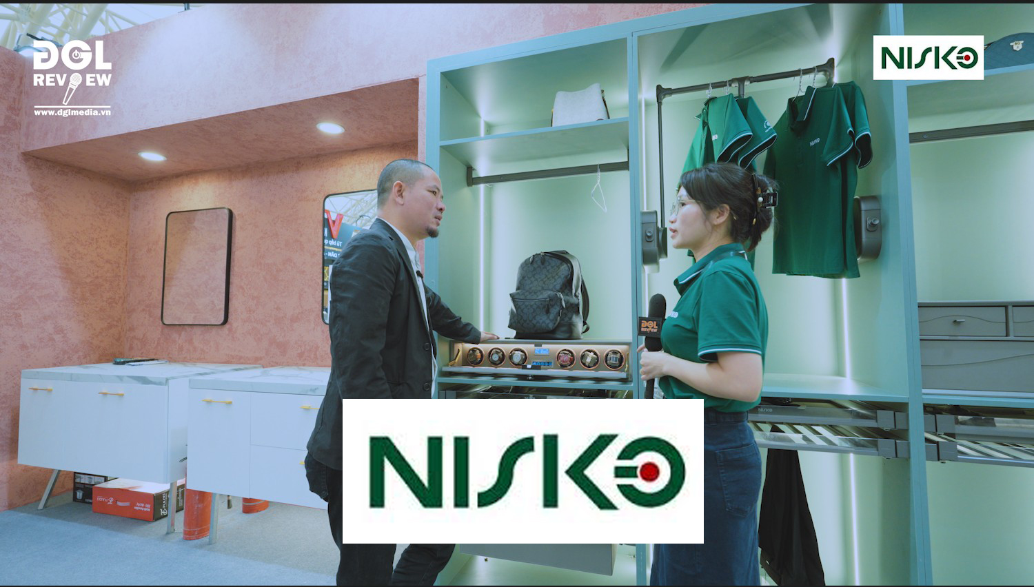 Tham quan gian hàng NISKO tại triển lãm Vietbuild 2026